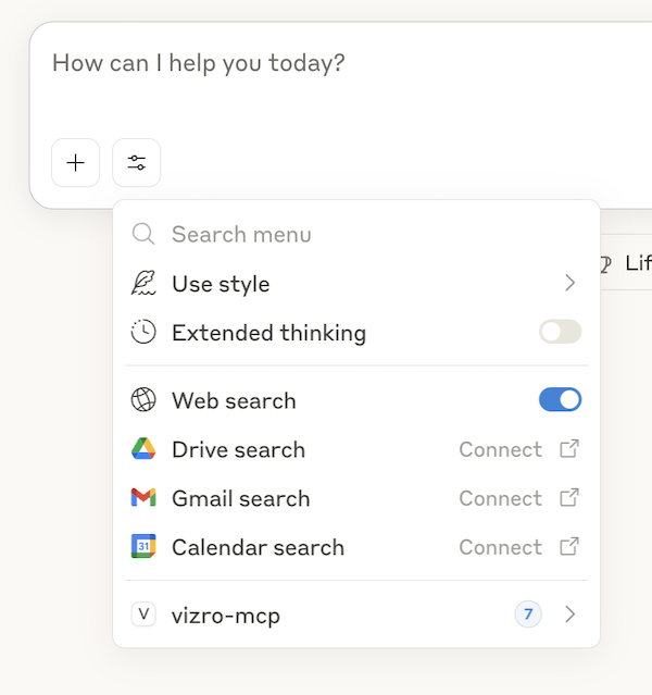 Claude Desktop MCP Server Icon